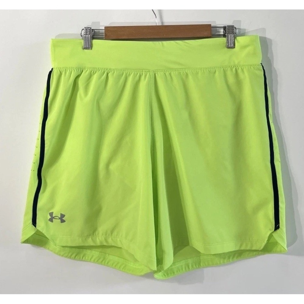 Under Armour Men's Fitted Athletic Shorts 7" Speedpocket Size XL‎ 1377484 Clean